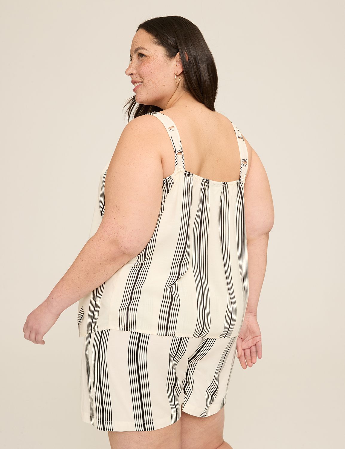 Square-Neck Cutout-Detail Tank