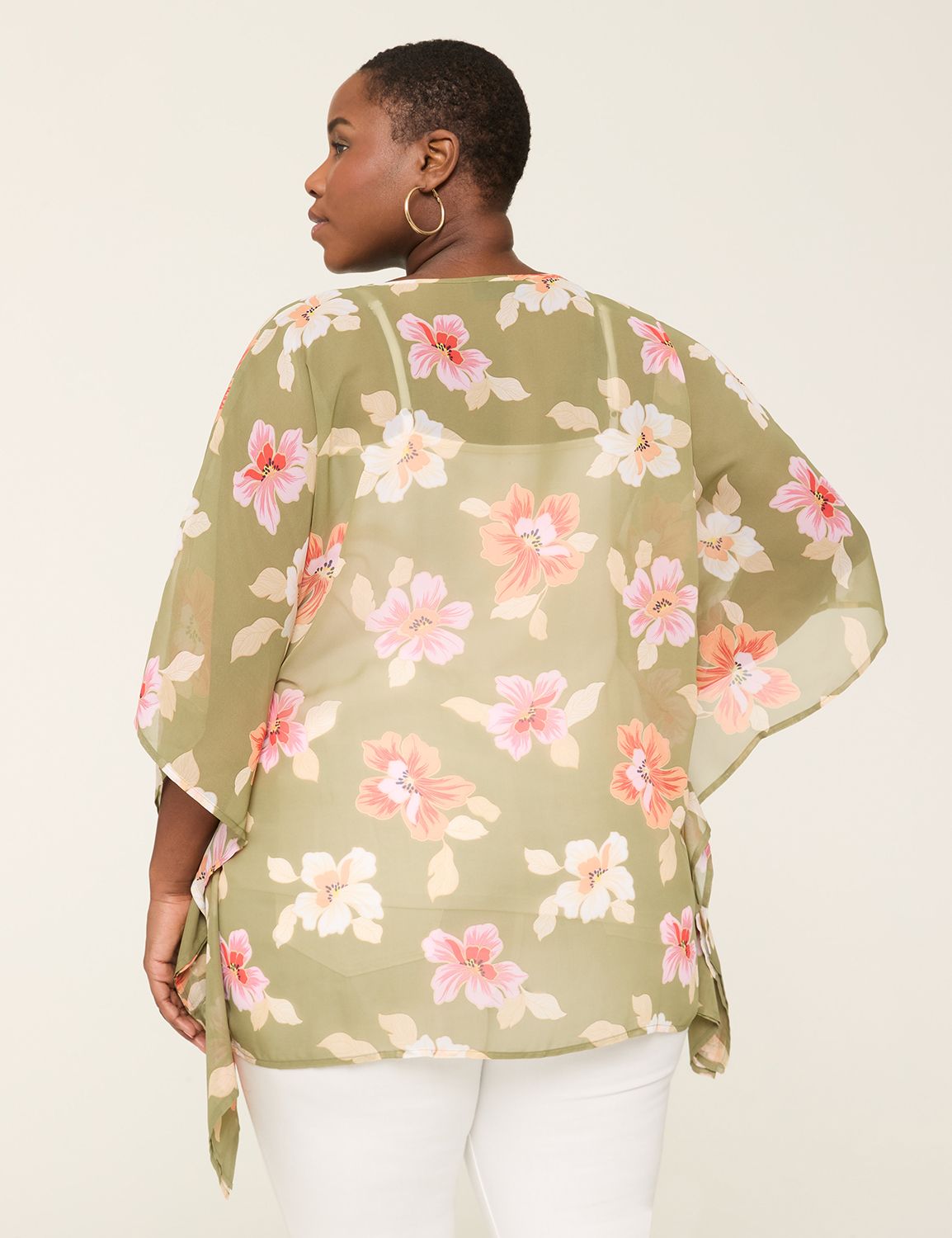 Relaxed Bracelet Sleeve V-Neck Popo Product Image 2