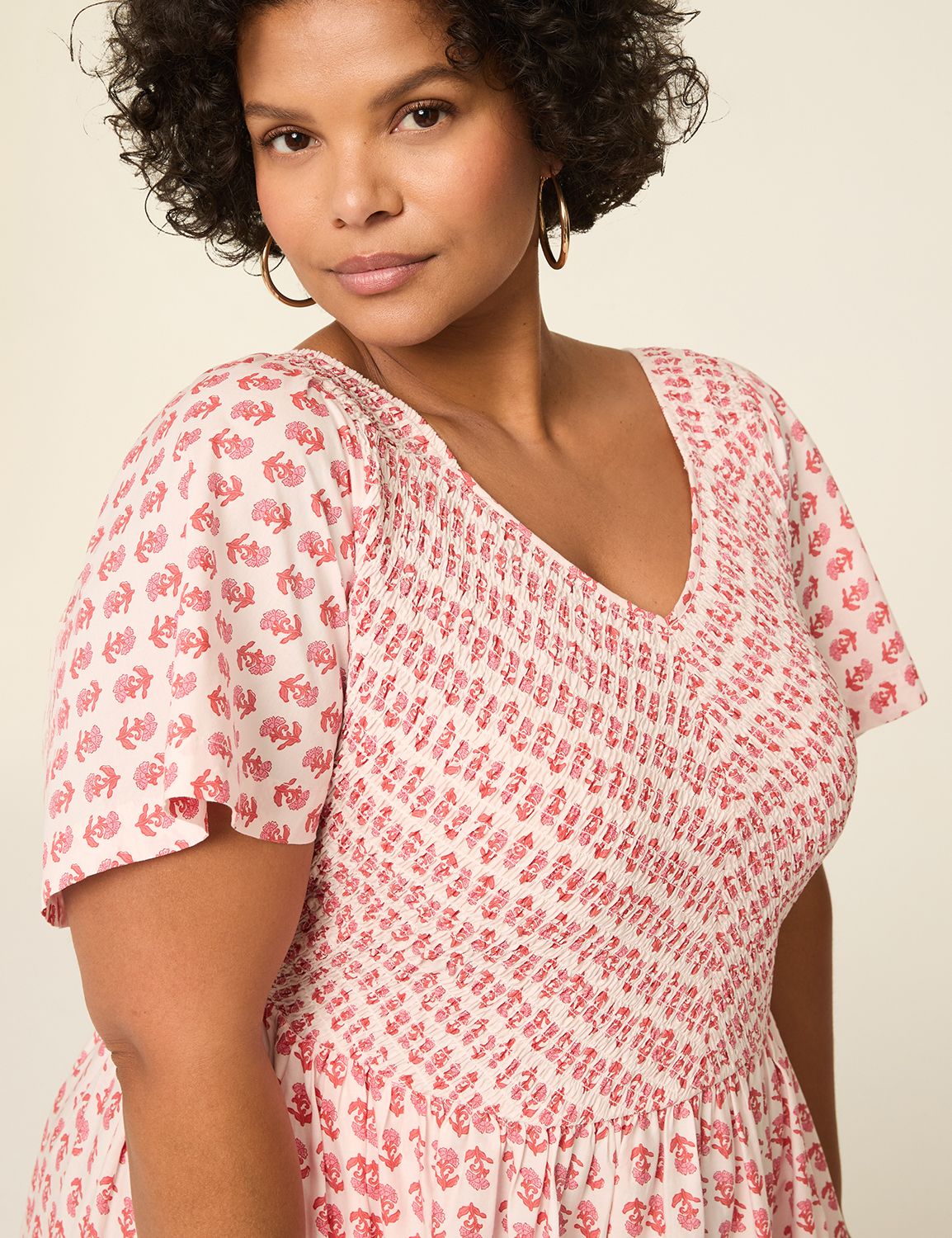 LS SMOCKED TANK DRESS 1147279 Product Image 3