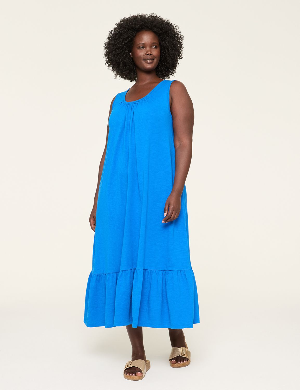 white beach maxi dress Gili Dress M/L / Feather