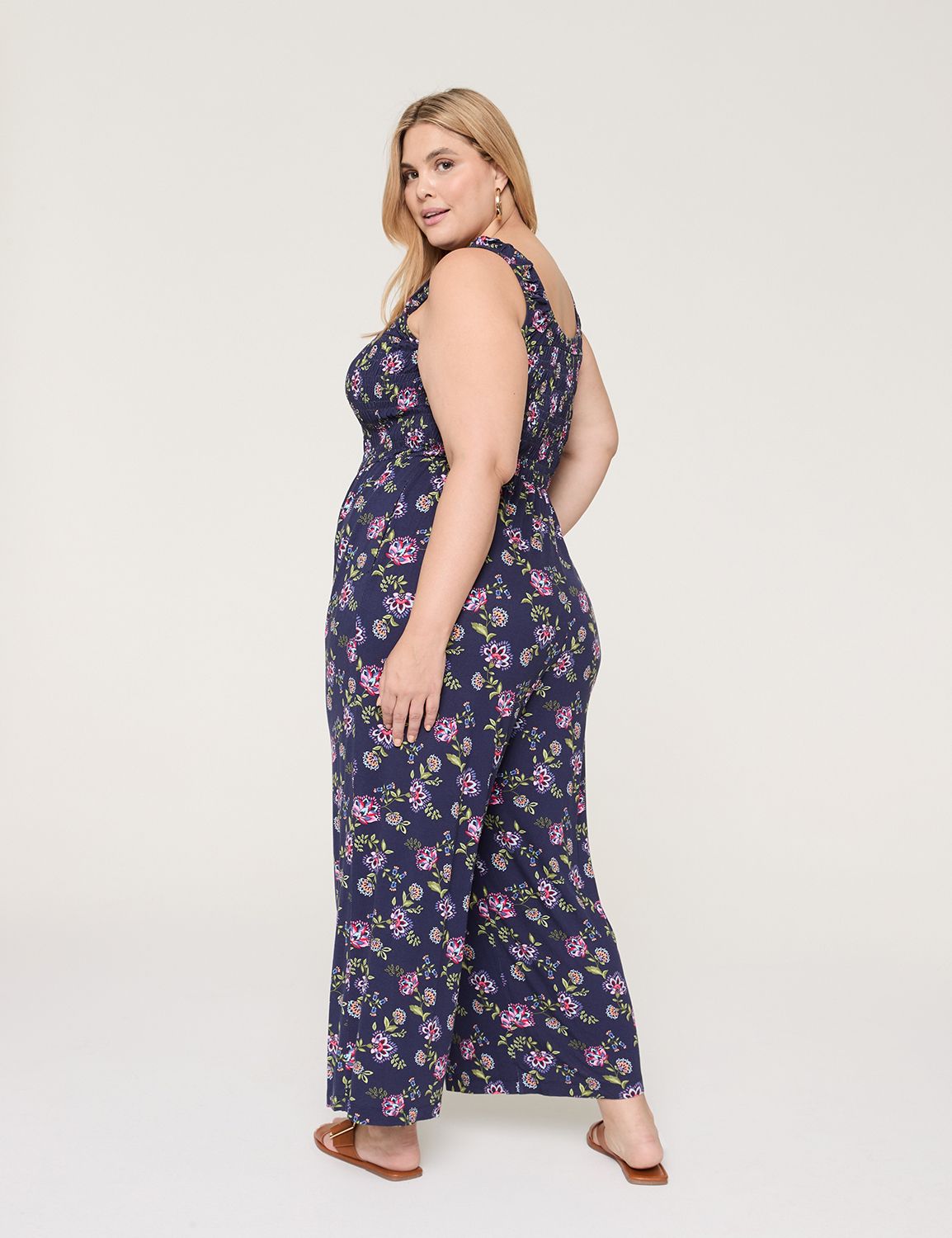 SL SMOCKED BODICE JUMPSUIT 1145158 Product Image 2
