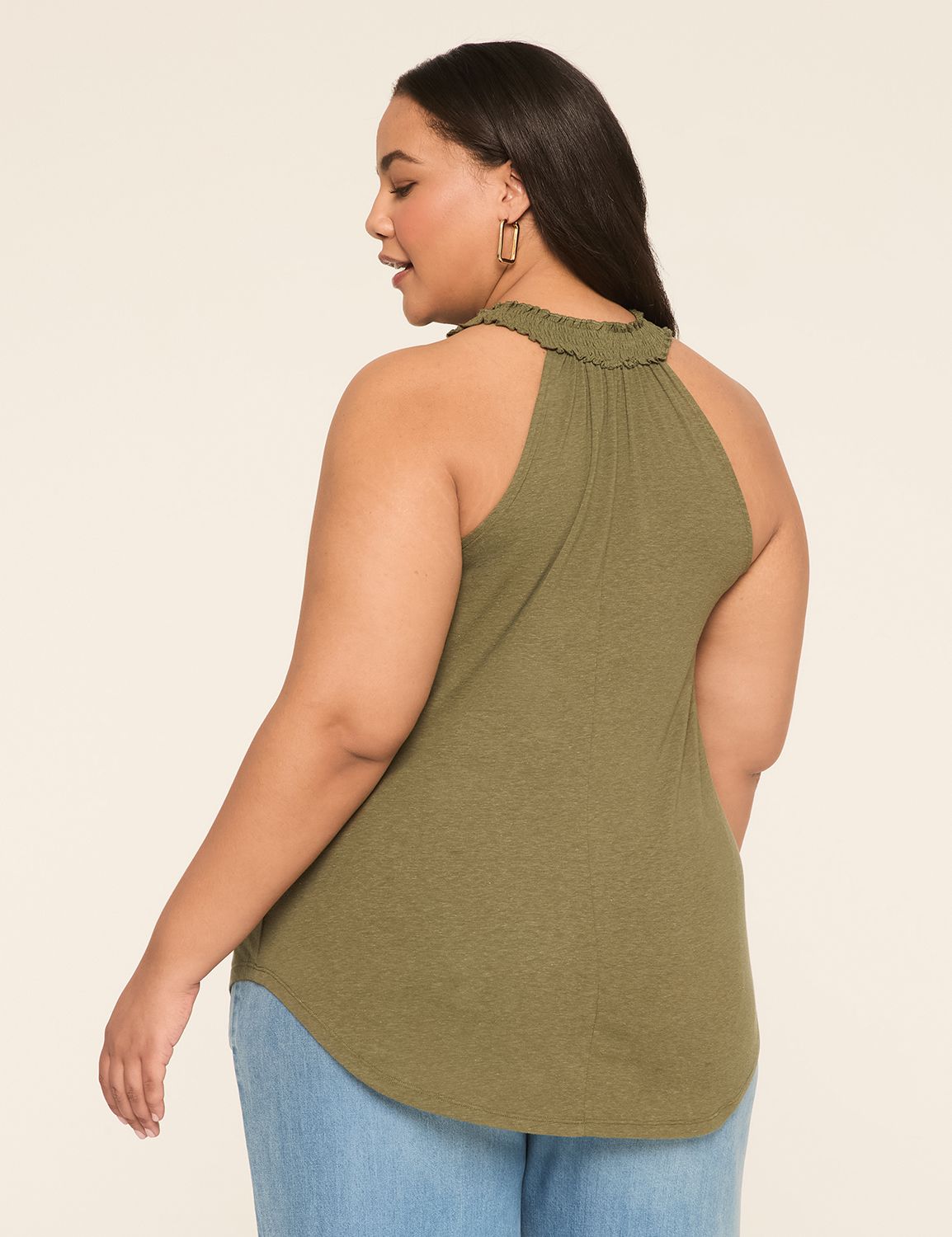Smocked Halter Top