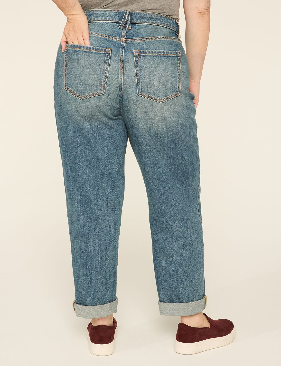 MID RISE BOYFRIEND DREAM FEEL - CHL Product Image 2