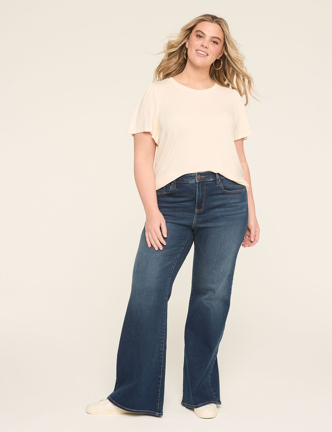 MID RISE SIGNATURE FLARE DREAMFEEL- Product Image 3