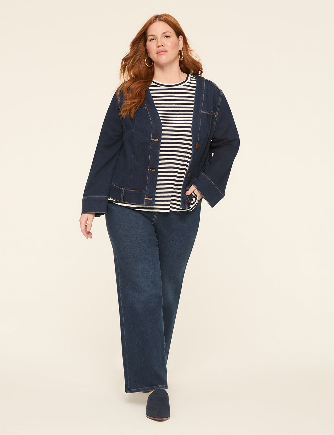 REFINED DENIM JACKET - 1146733 -PAI Product Image 3