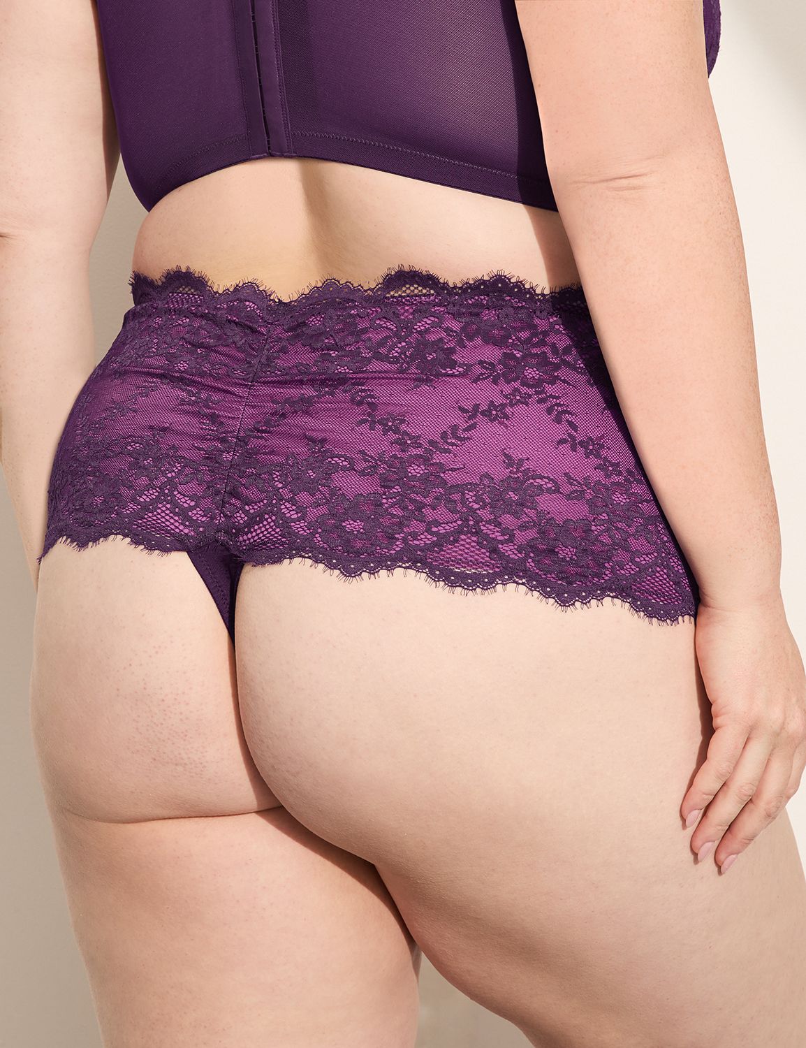 Wide Side Thong with Contrast Linin Product Image 2