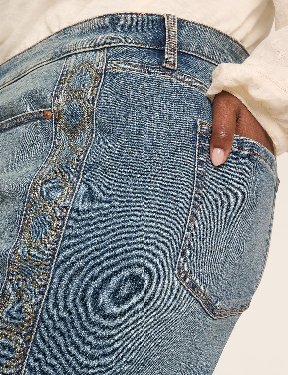 MID RISE SIGNATURE WIDE LEG W SS ST Product Image 4