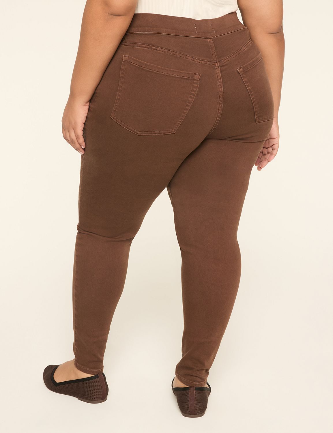 Pull-On Fit High-Rise Jegging