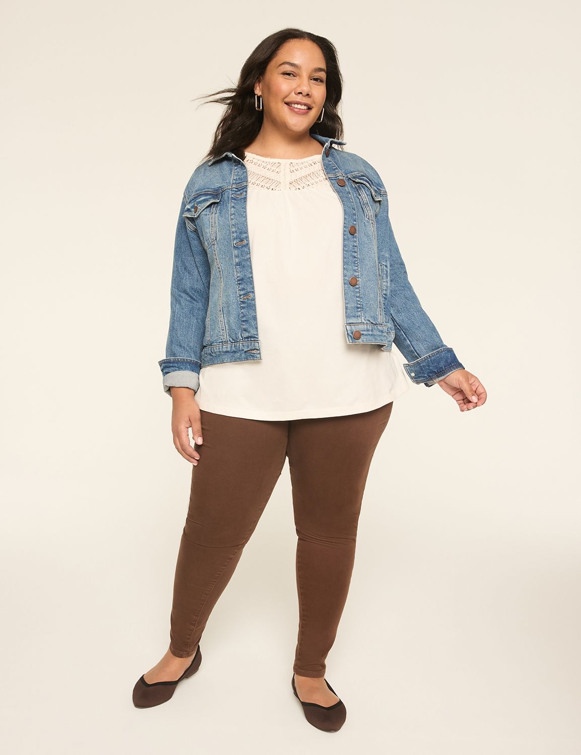HIGH RISE PULL ON JEGGING -F 114710 Product Image 3