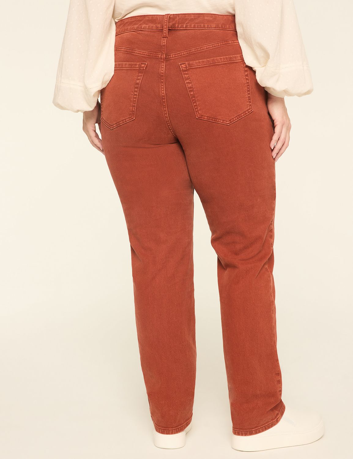 360 Flex Signature Fit High-Rise Straight Leg Jean