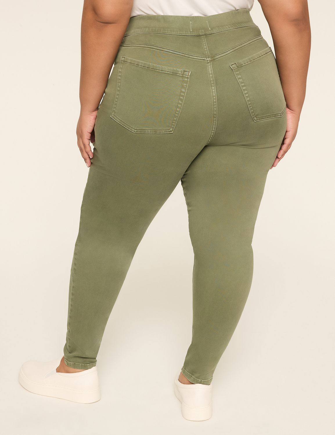 HIGH RISE PULL ON JEGGING -F 114709 Product Image 2