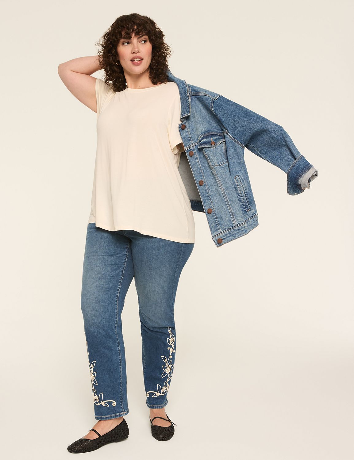 HIGH RISE SIGNATURE STRAIGHT W NOVE Product Image 3