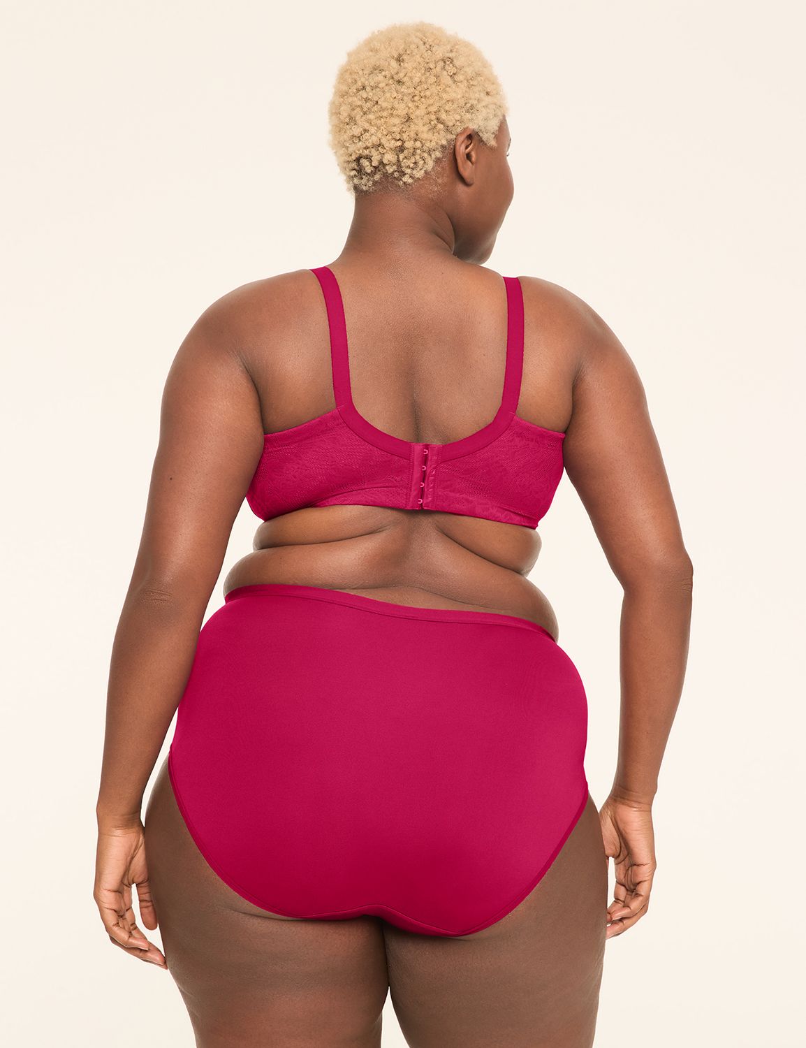 No-Wire Bra with Allover Lace