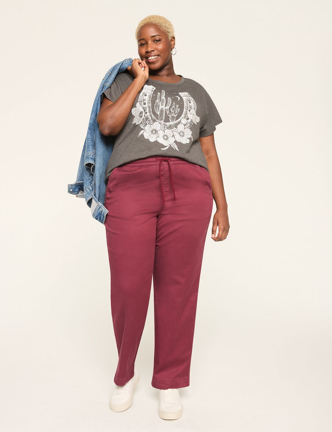 SS Scoop Neck Dolman Graphic: Flowe Product Image 3