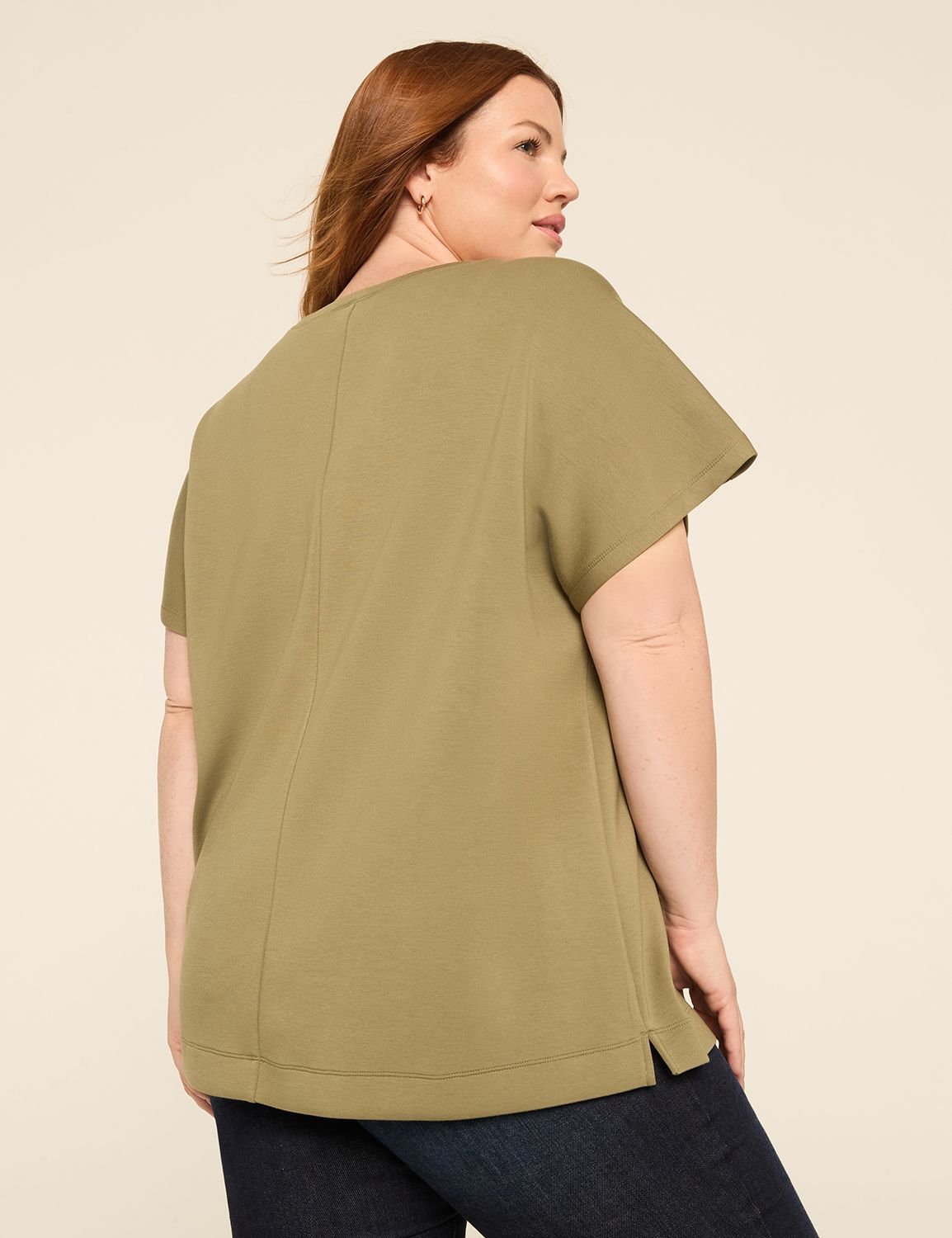 WV Short Sleeve Dolman w/ Shoulder Product Image 2