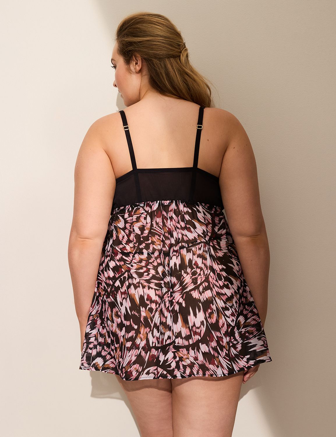 Lace & Chiffon Babydoll
