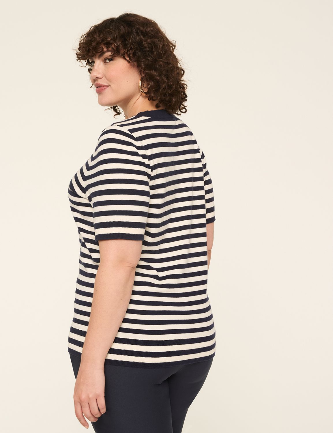 Perfect Sleeve Henley Sweater
