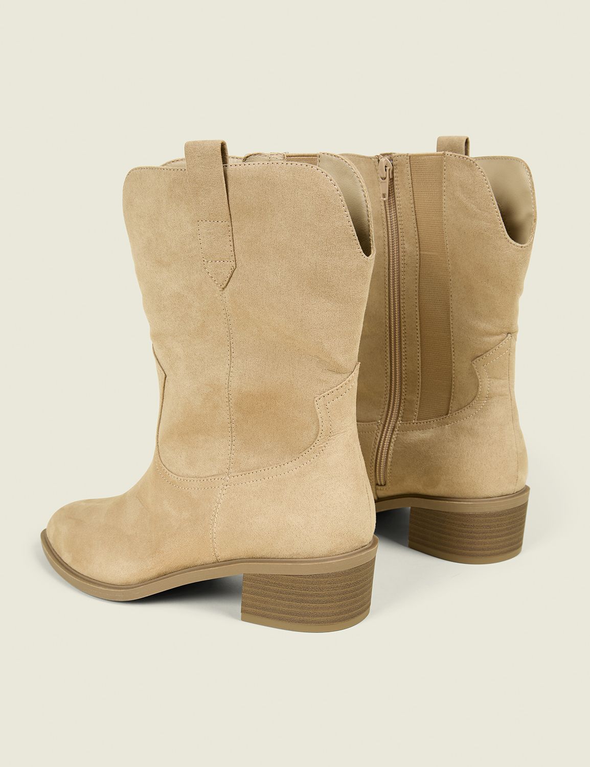 WESTERN MID CALF BOOT F 1148127 Product Image 2