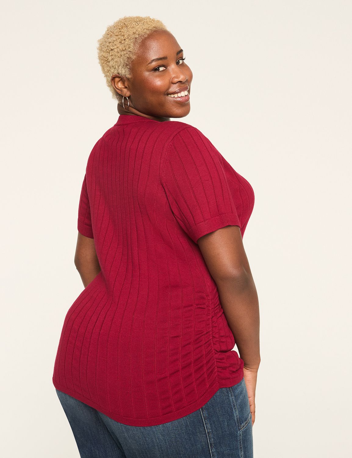 Spring In My Step V-Neck Pullover main image 1