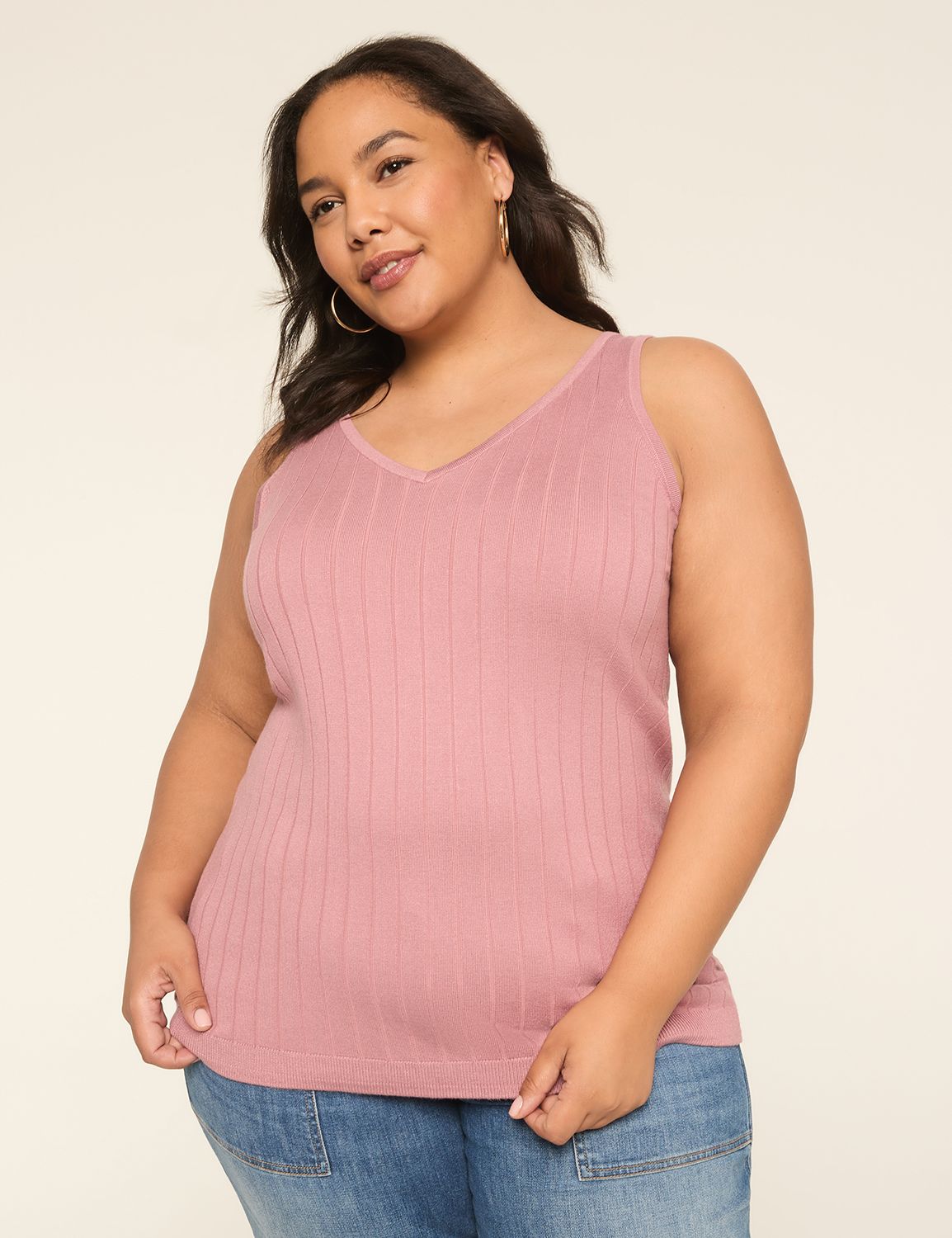 Classic Rib Sweater Tank 1147559 Product Image 1