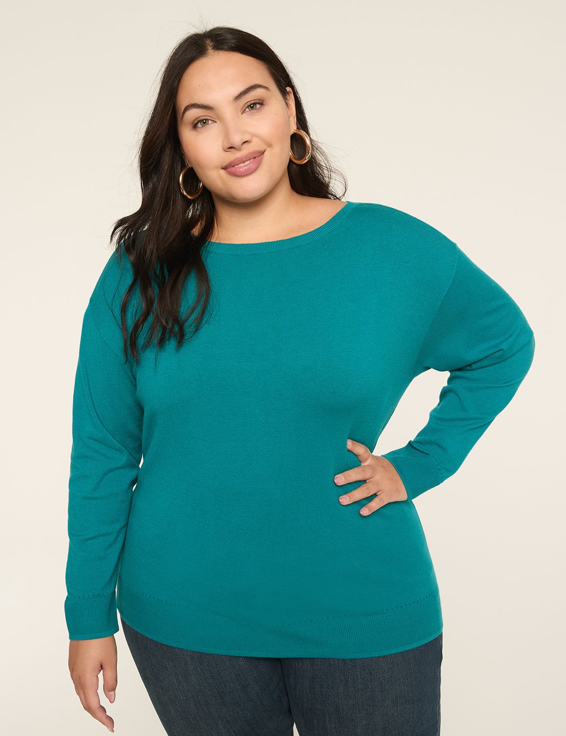 Brynlee Boatneck Striped Pullover