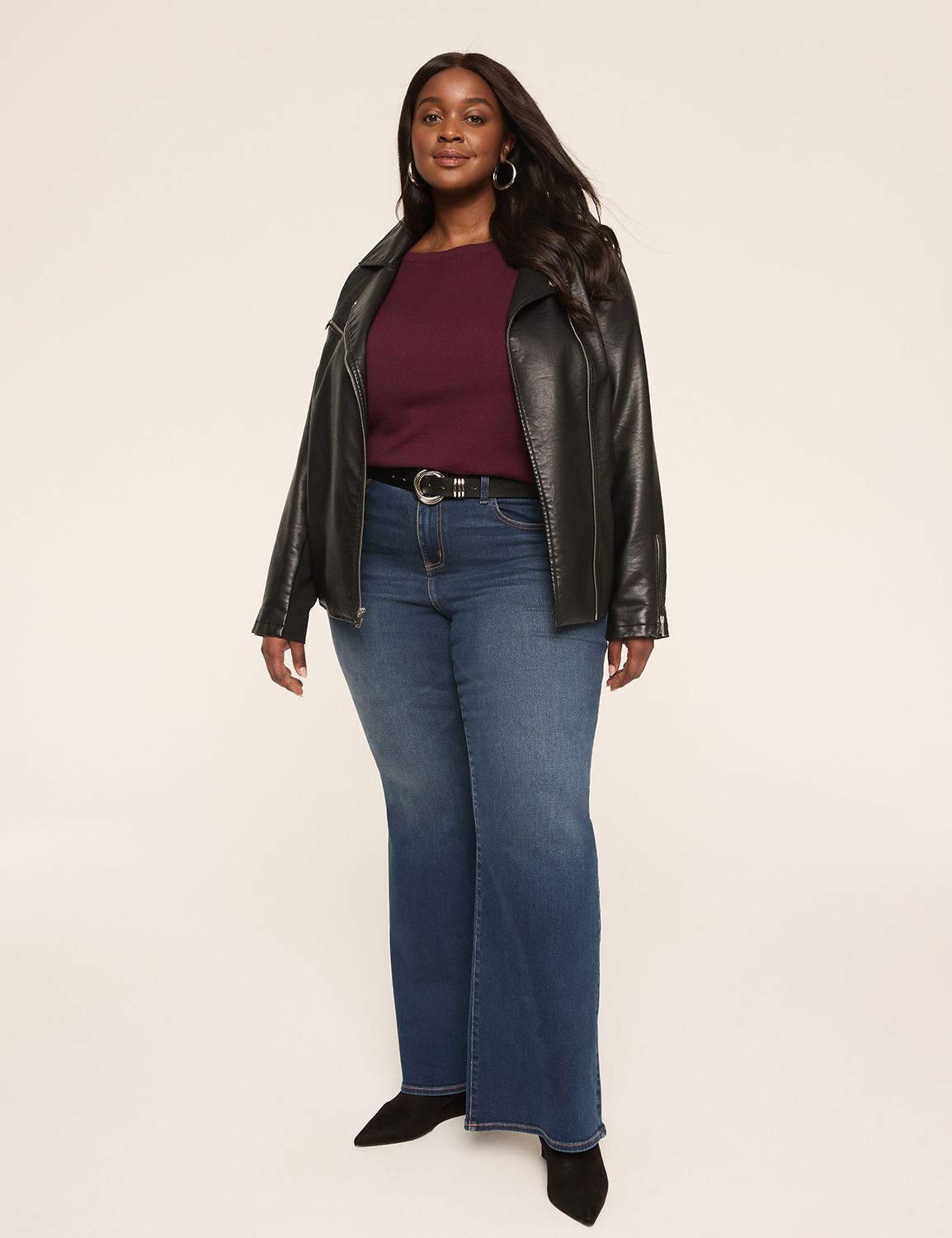 Classic Long Sleeve Boatneck Pullov Product Image 3