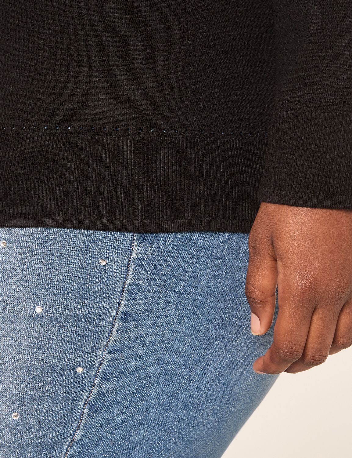 Classic Long Sleeve Boatneck Pullov Product Image 4
