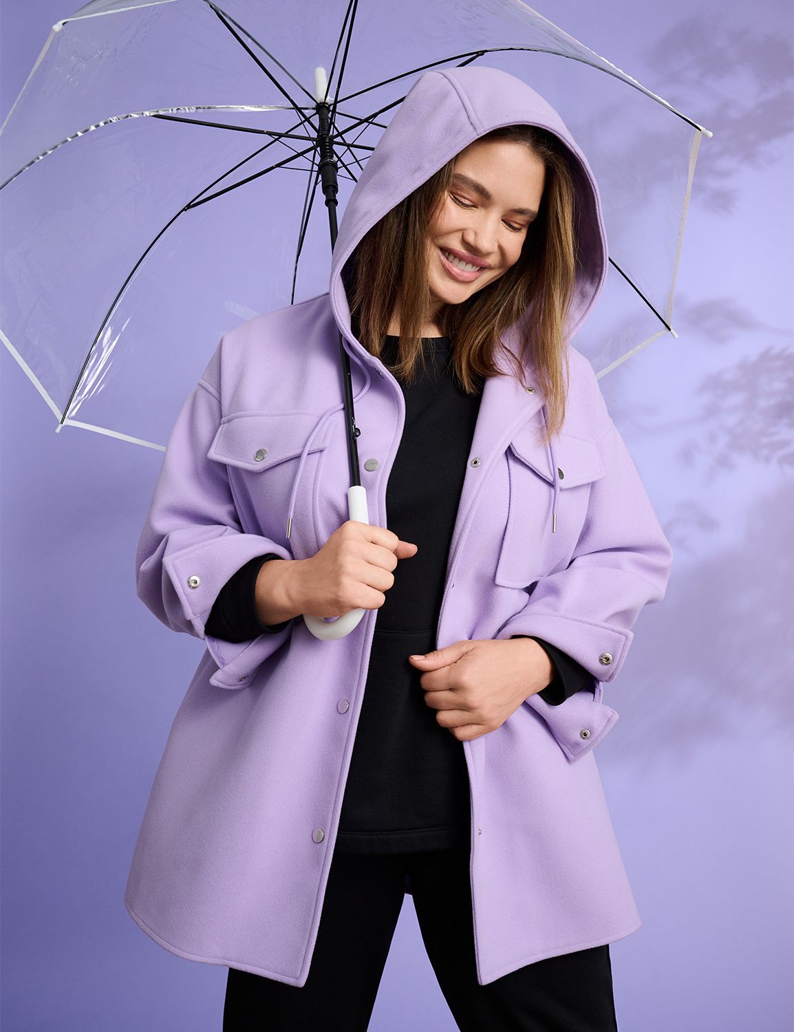 SUBCULTURE OMBRE CHECKJACKET PURPLE 3サイズ SubCulture Ombre Check Jacket 