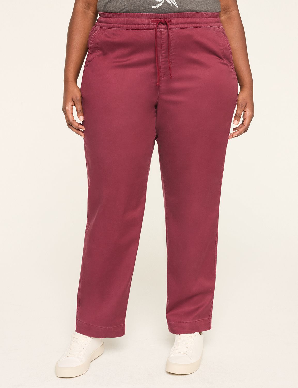 Pull-On Super-Soft Ankle Chino Pant