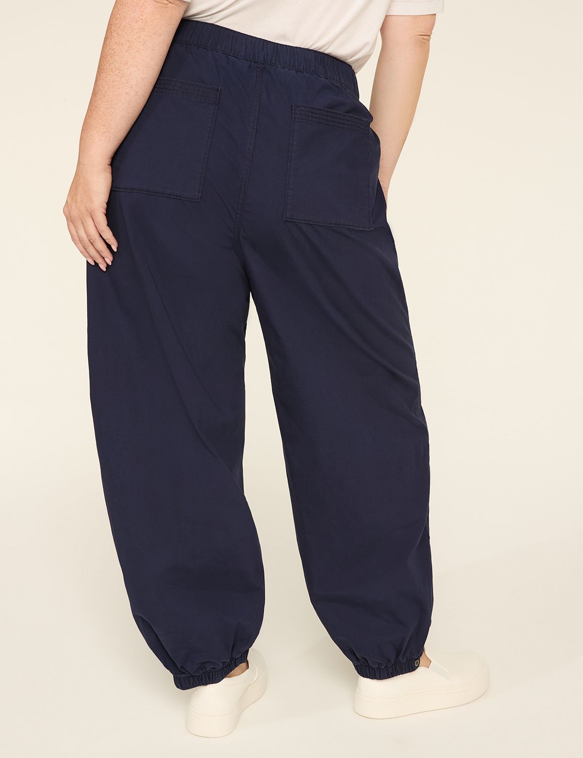 Utility Relaxed Straight Parachute Pant