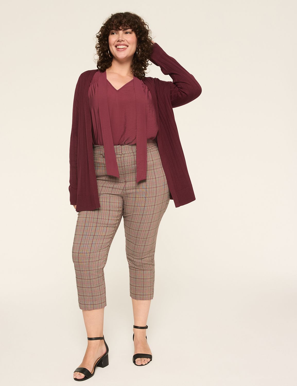 The 4-Season Slim Capri - Plaid - 1 Product Image 3