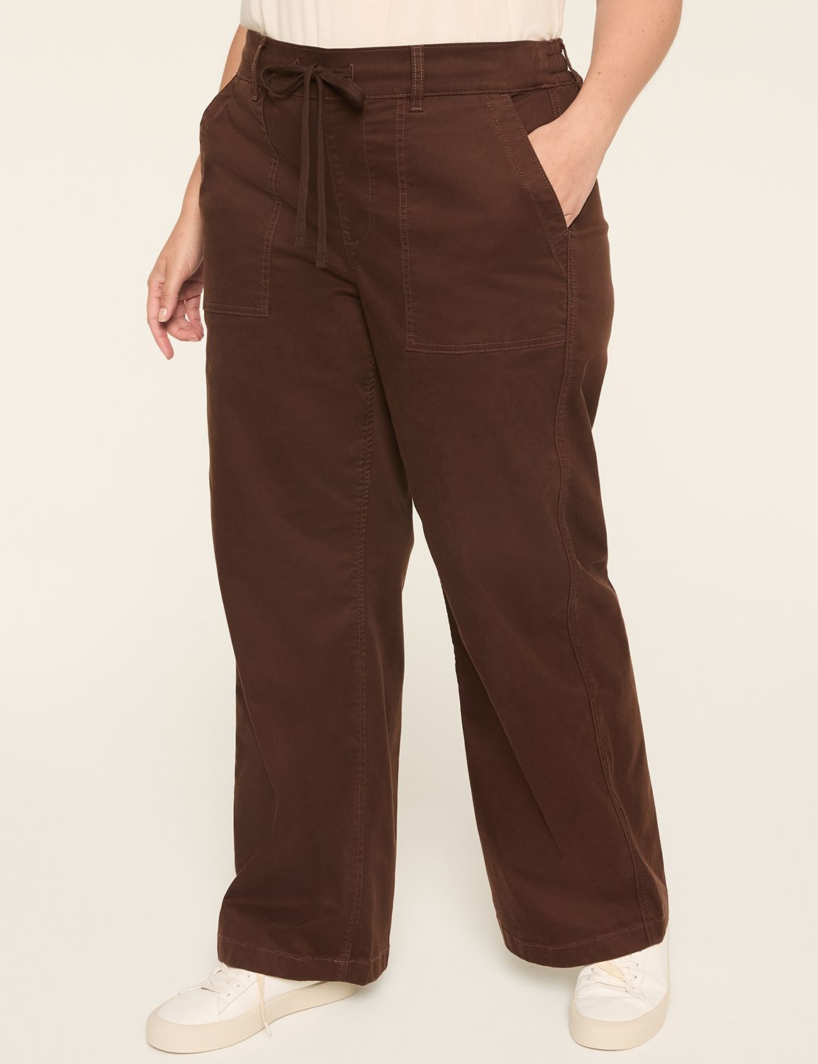 Pull-On Super-Soft Straight Leg Chino Pant