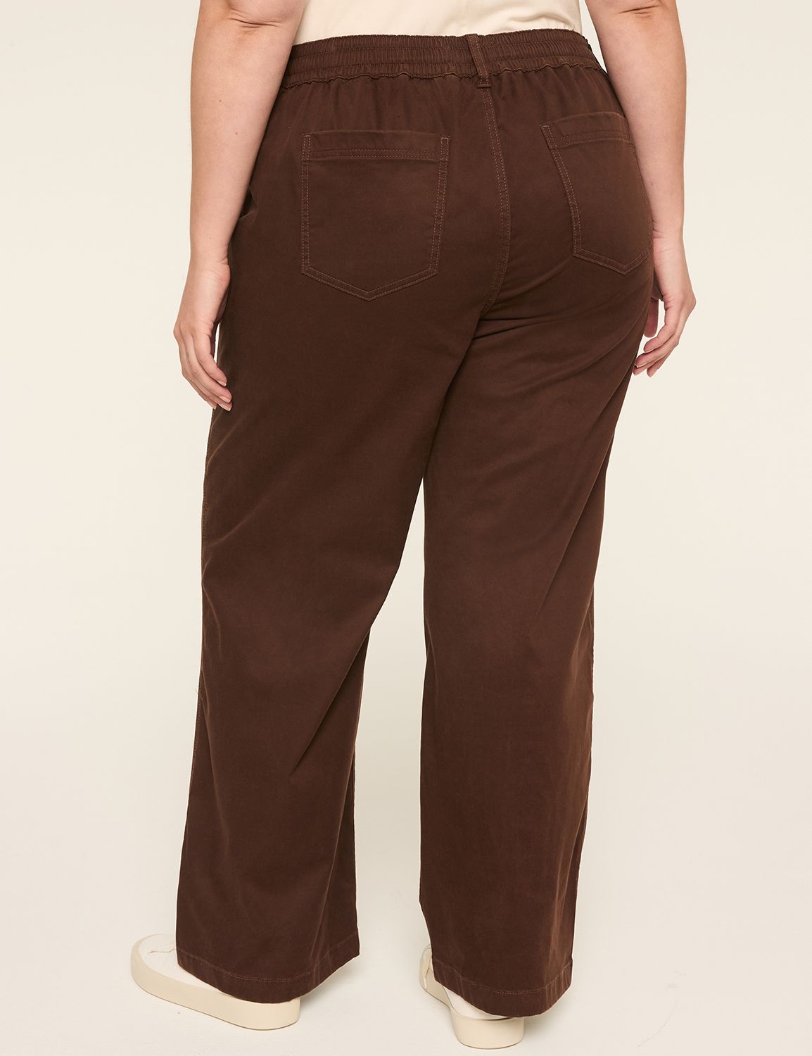 Pull-On Super-Soft Straight Leg Chino Pant