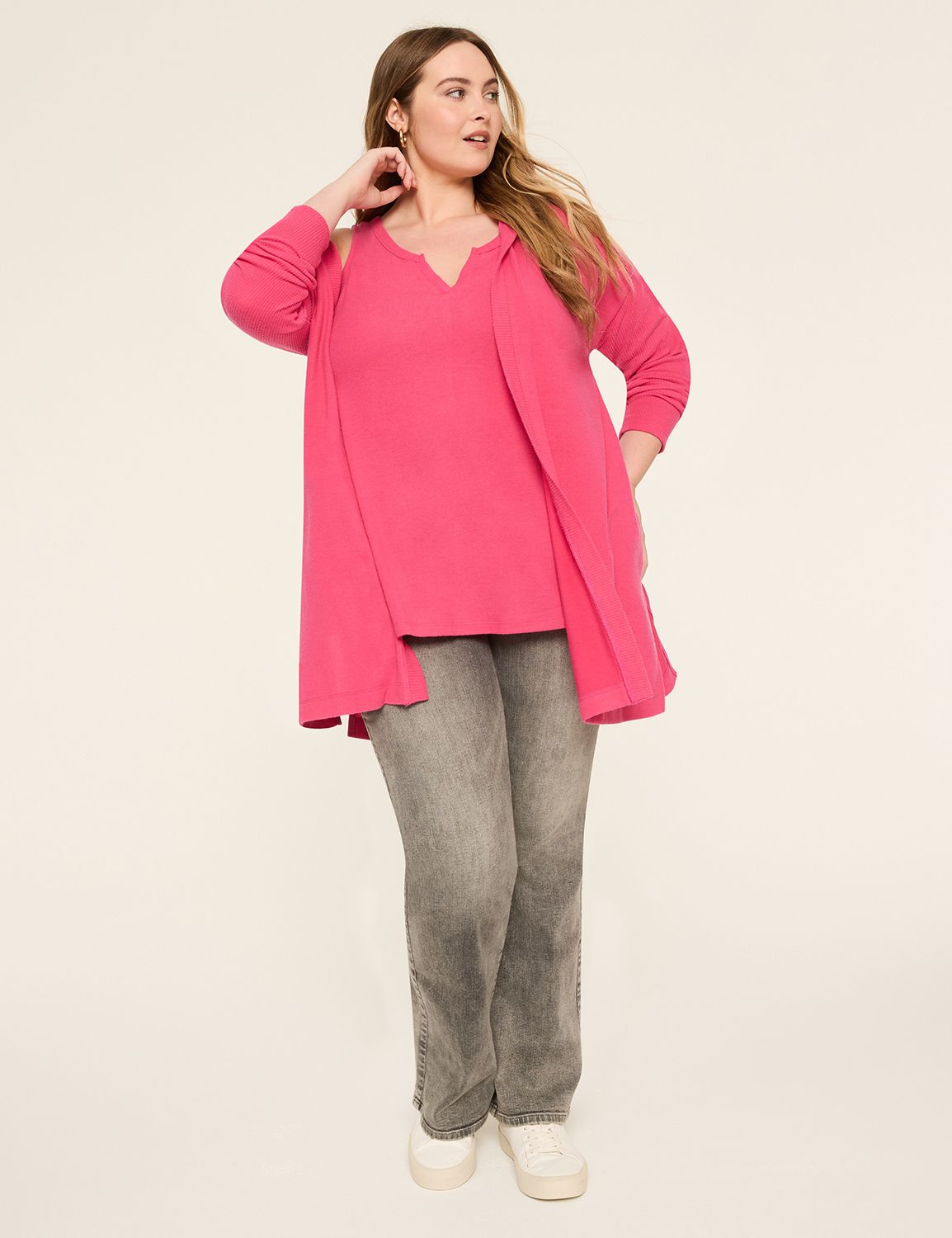 Sleevless Notch Neck Swing Tank F 1 Product Image 3