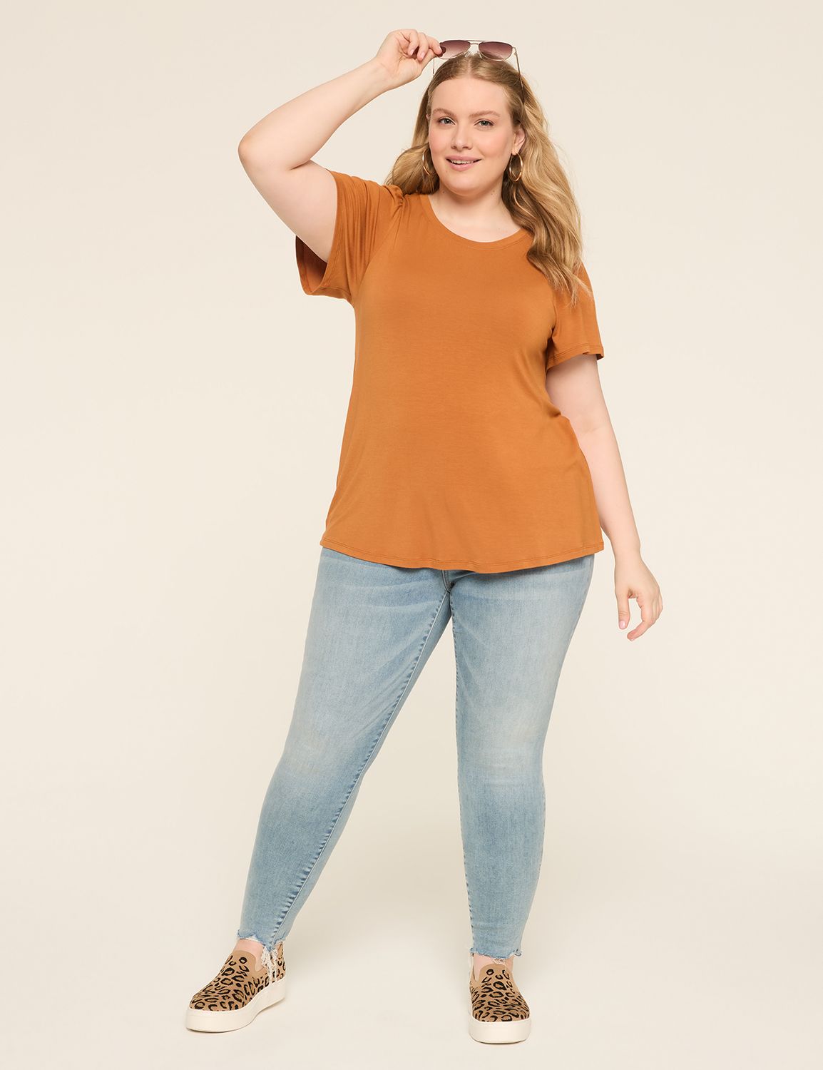 Casual Short Sleeve Double Crew Nec Product Image 3