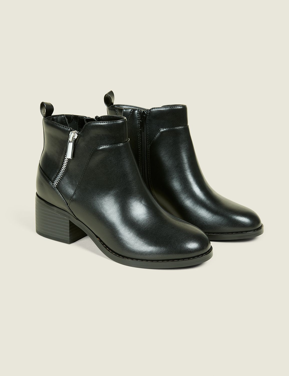 Dream Cloud Zipper Ankle Boot