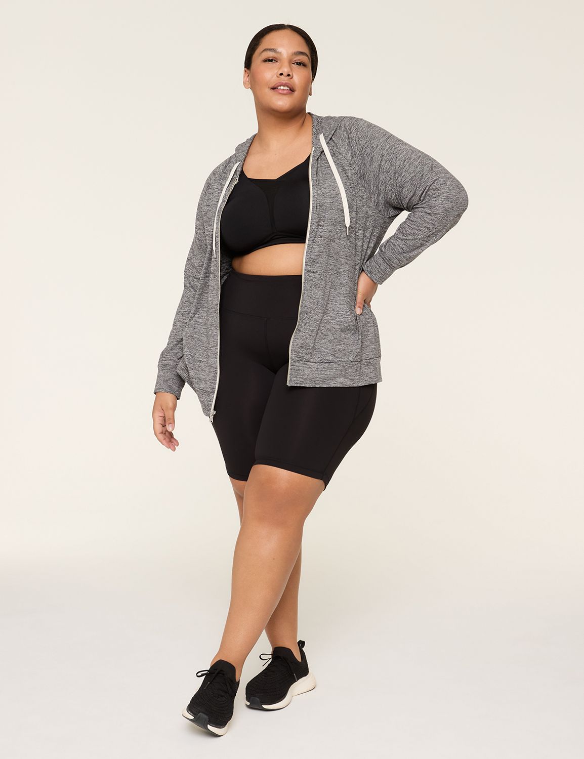 LIVI Long Sleeve Full Zip Hooded Li Product Image 3