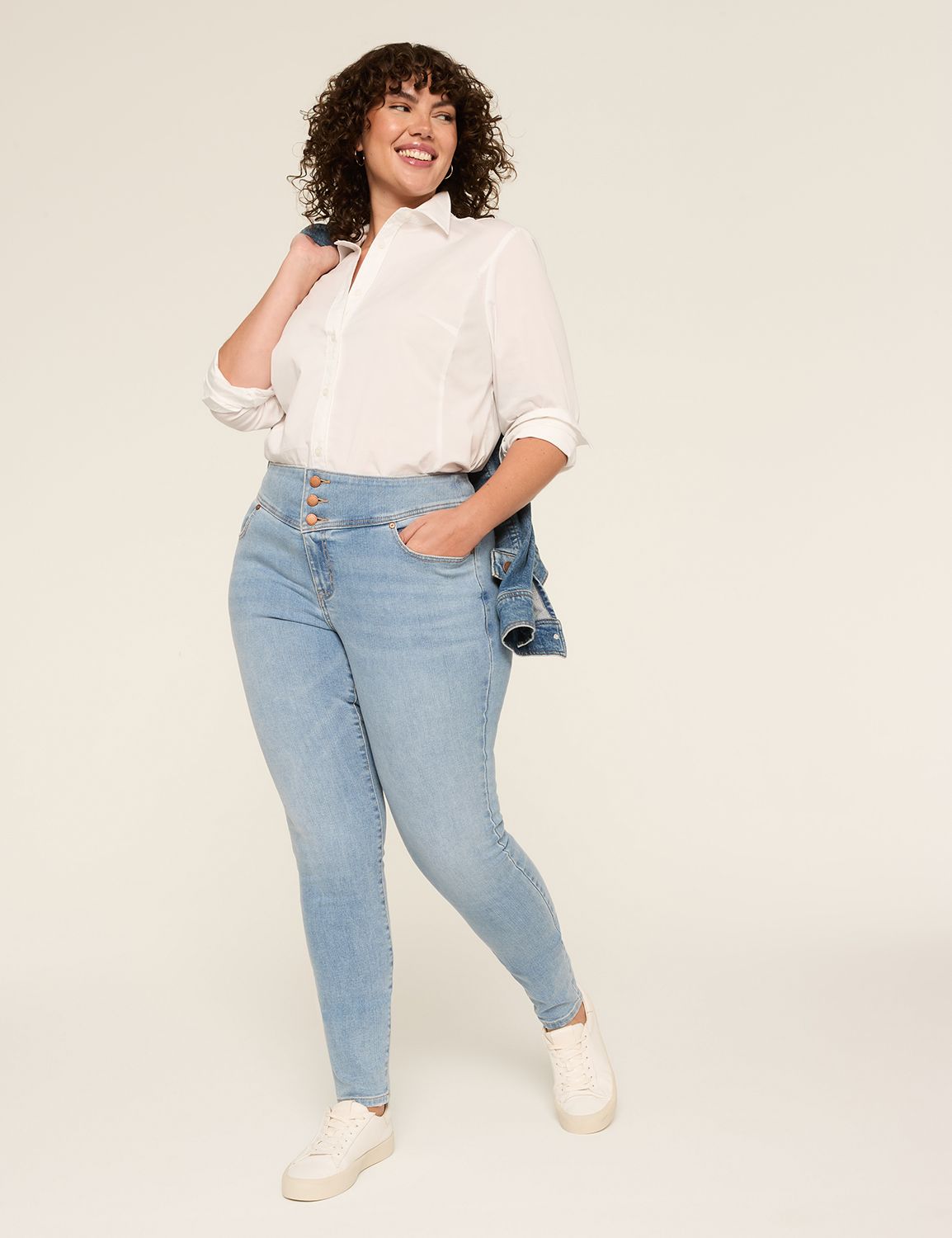 HIGH RISE KNOCKOUT JEGGING- CAMBODI Product Image 3