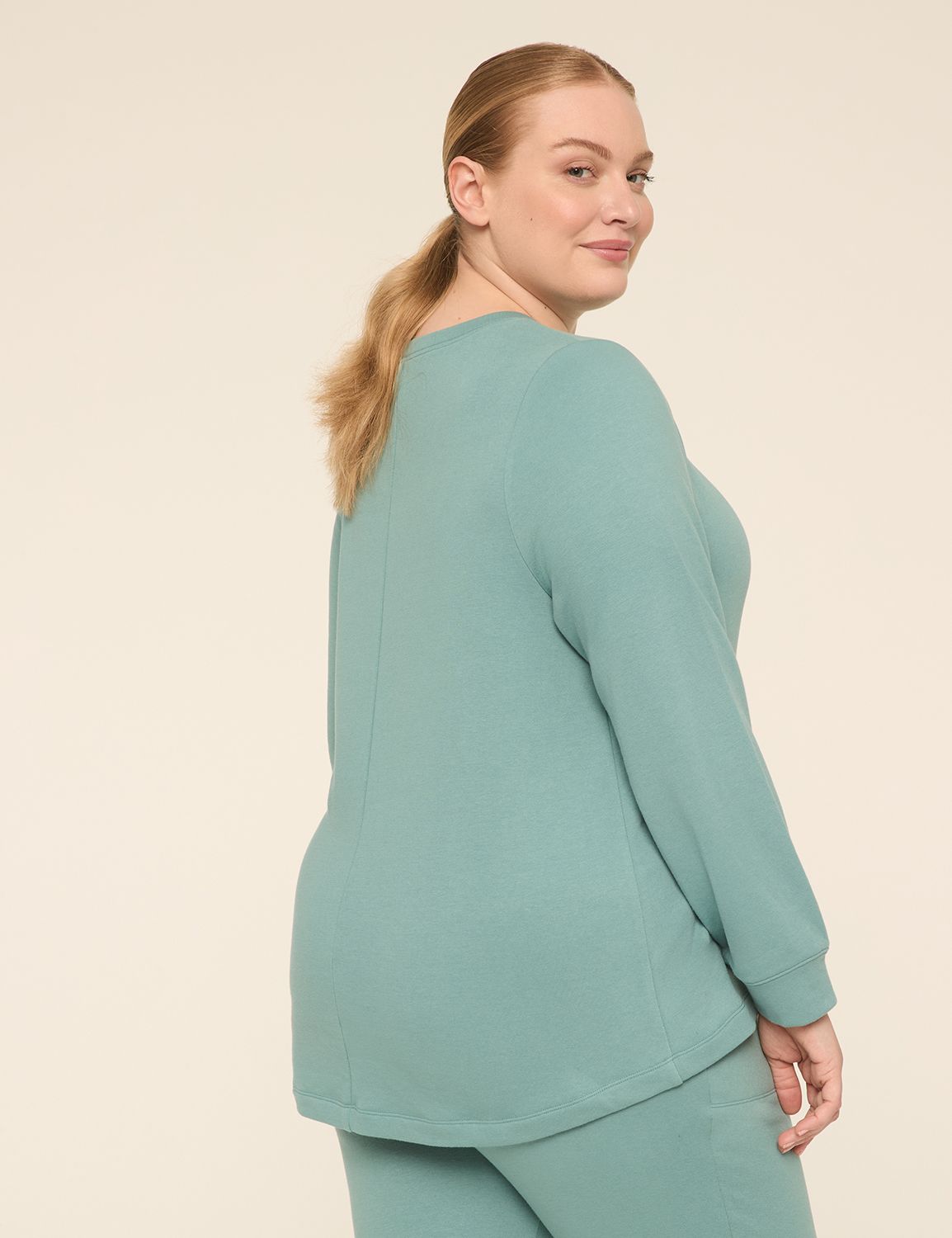 LIVI Crew-Neck French Terry Sweatshirt