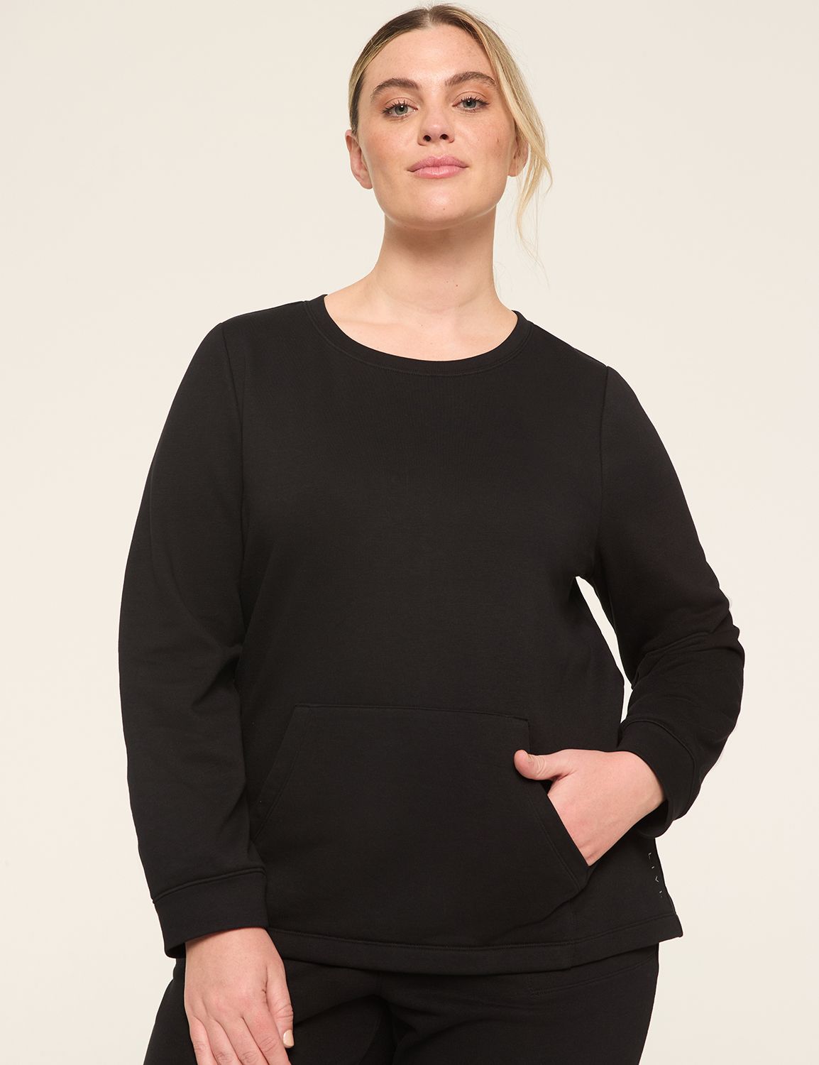 LIVI Crew-Neck French Terry Sweatshirt