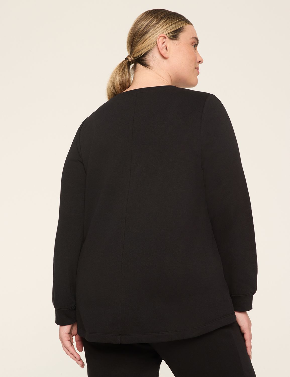 LIVI Crew-Neck French Terry Sweatshirt