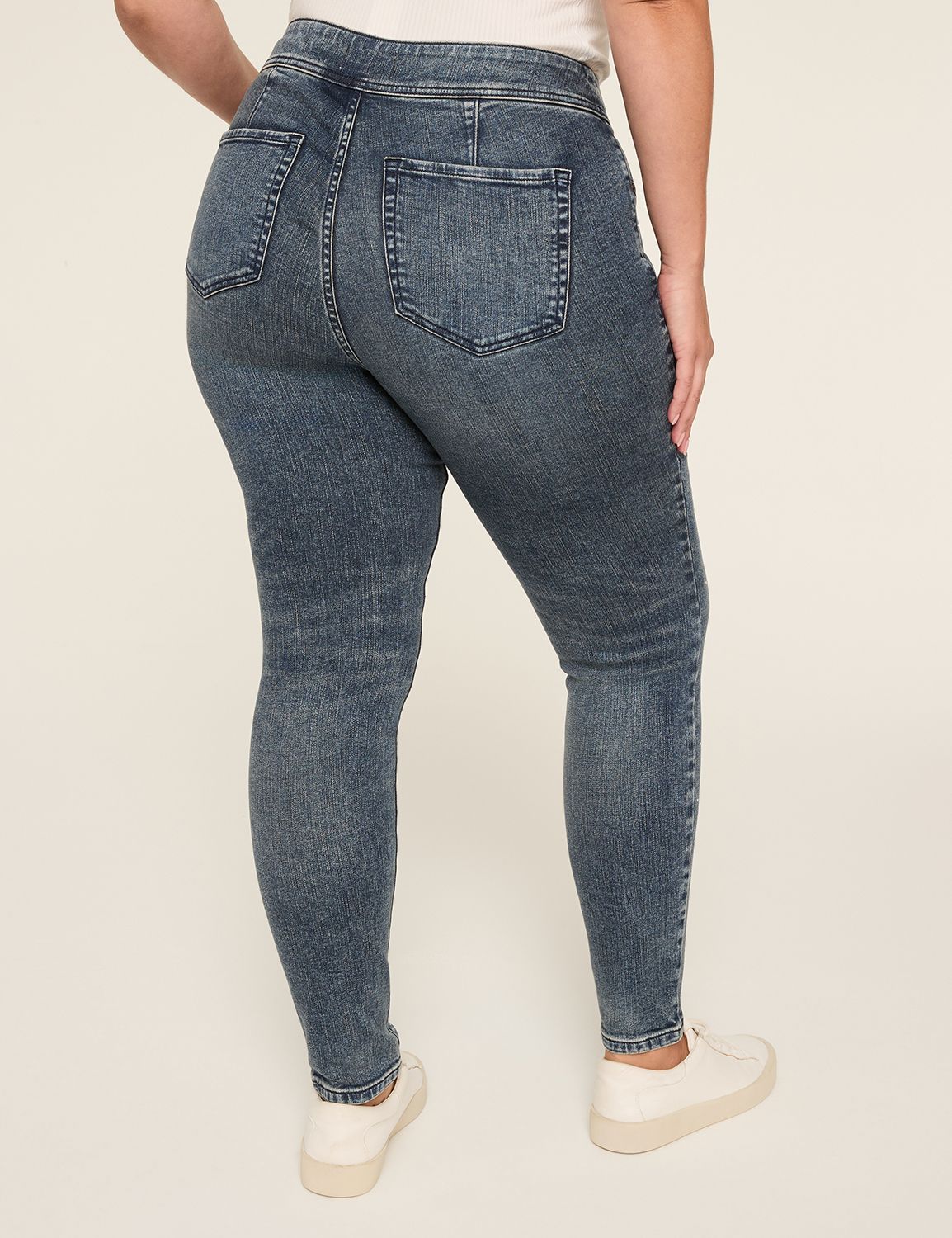 Knockout High-Rise Embellished Jegging