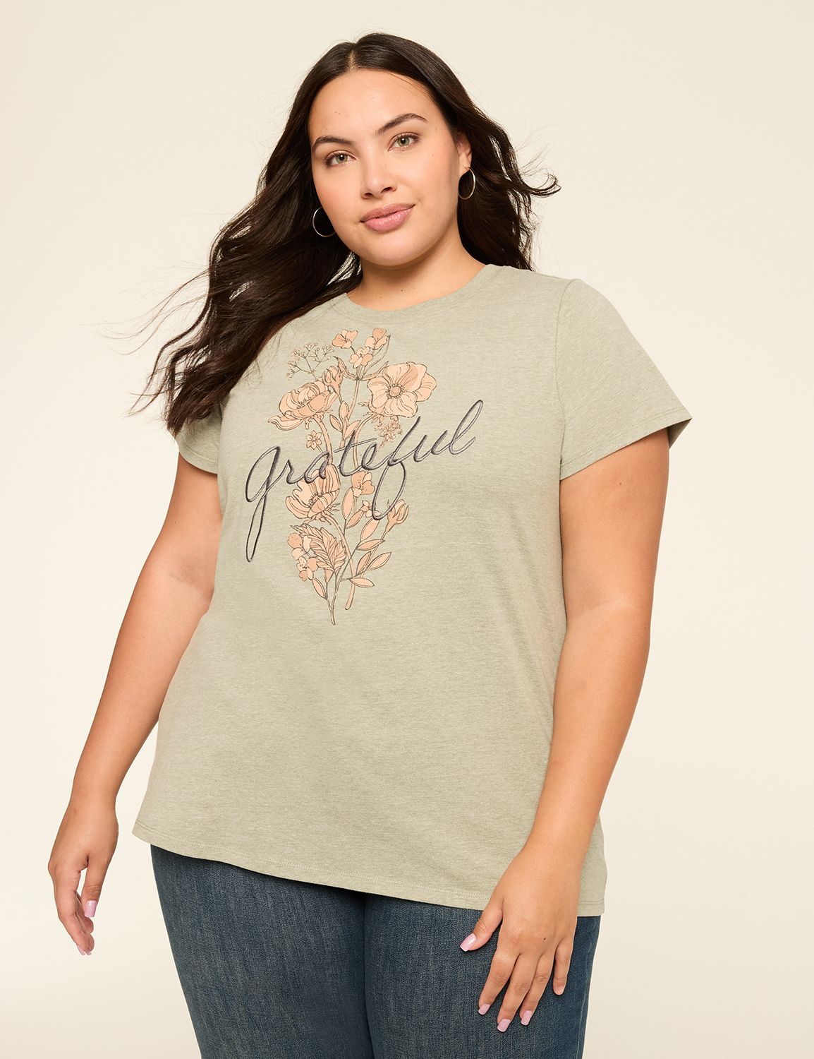 Classic Short Sleeve Crew Neck Tee Product Image 1