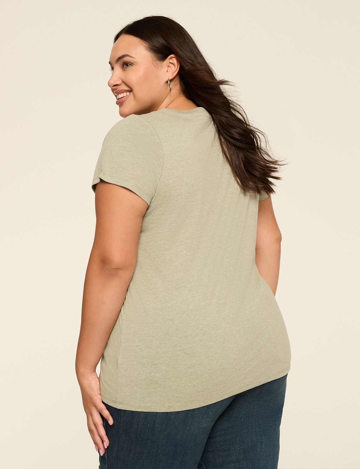 Classic Short Sleeve Crew Neck Tee Product Image 2