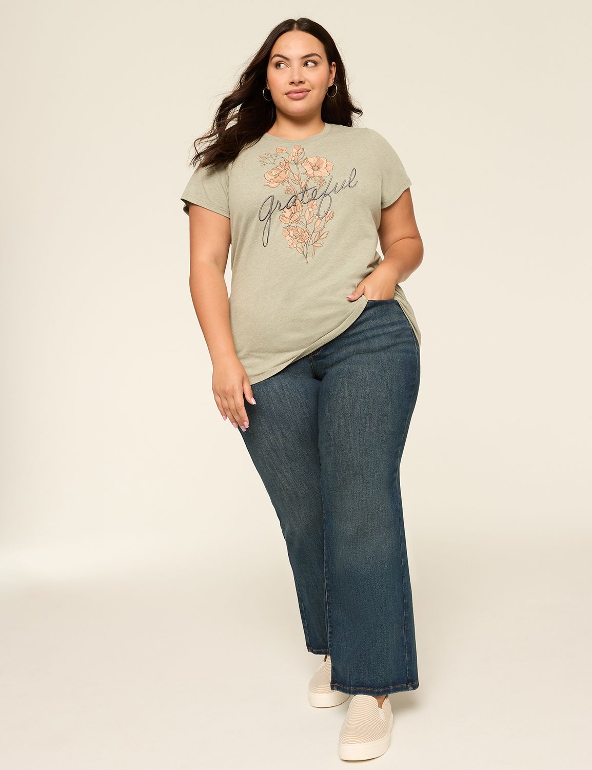 Classic Short Sleeve Crew Neck Tee Product Image 3