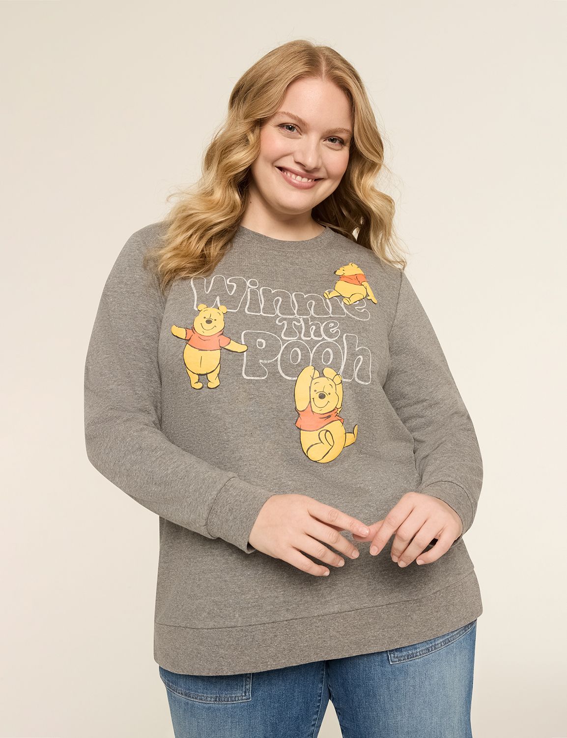 Winnie the Pooh Graphic Sweatshirt | LaneBryant