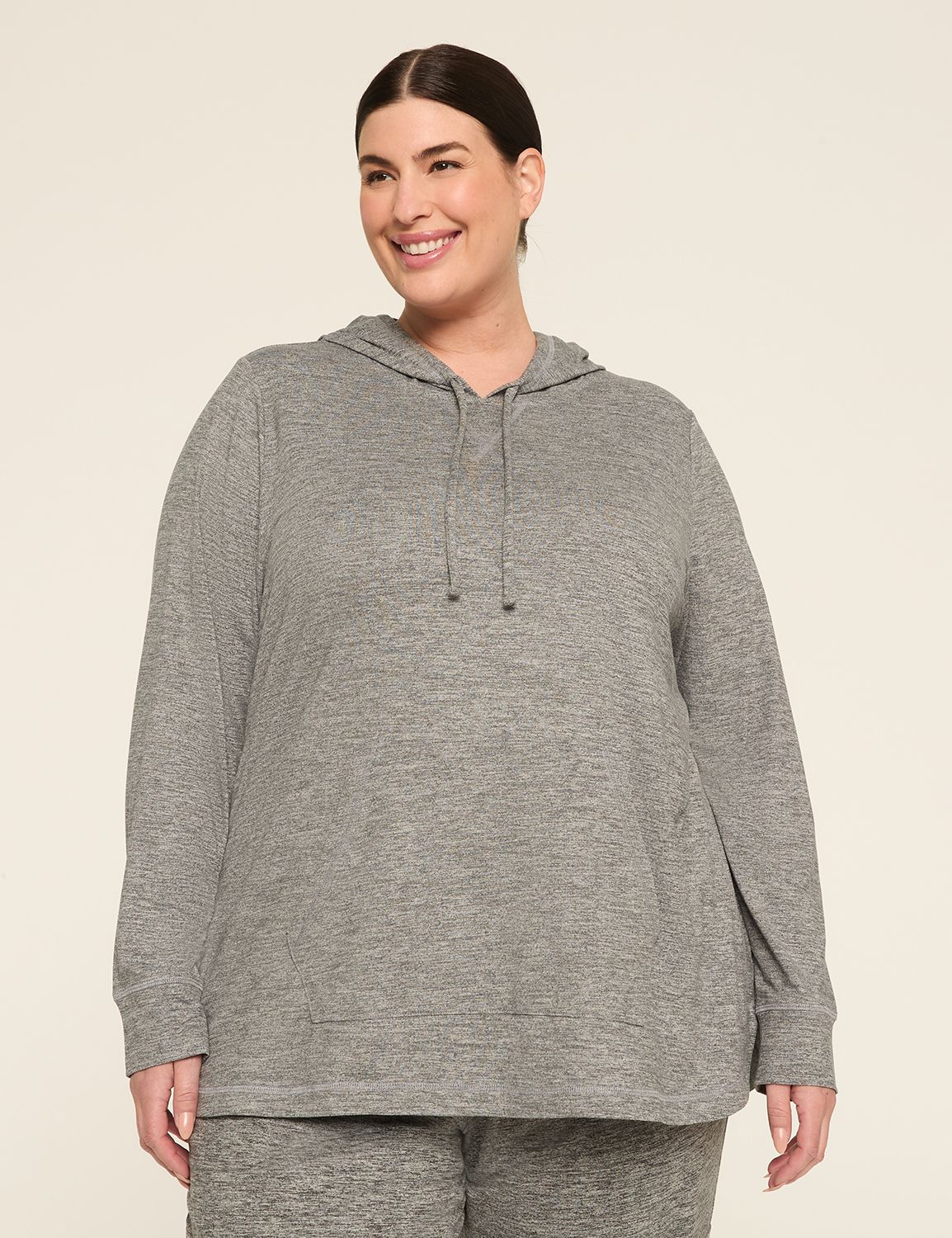 LIVI Soft Marl Long-Sleeve Hoodie