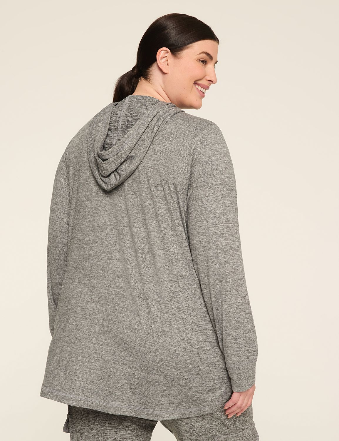 LIVI Soft Marl Long-Sleeve Hoodie