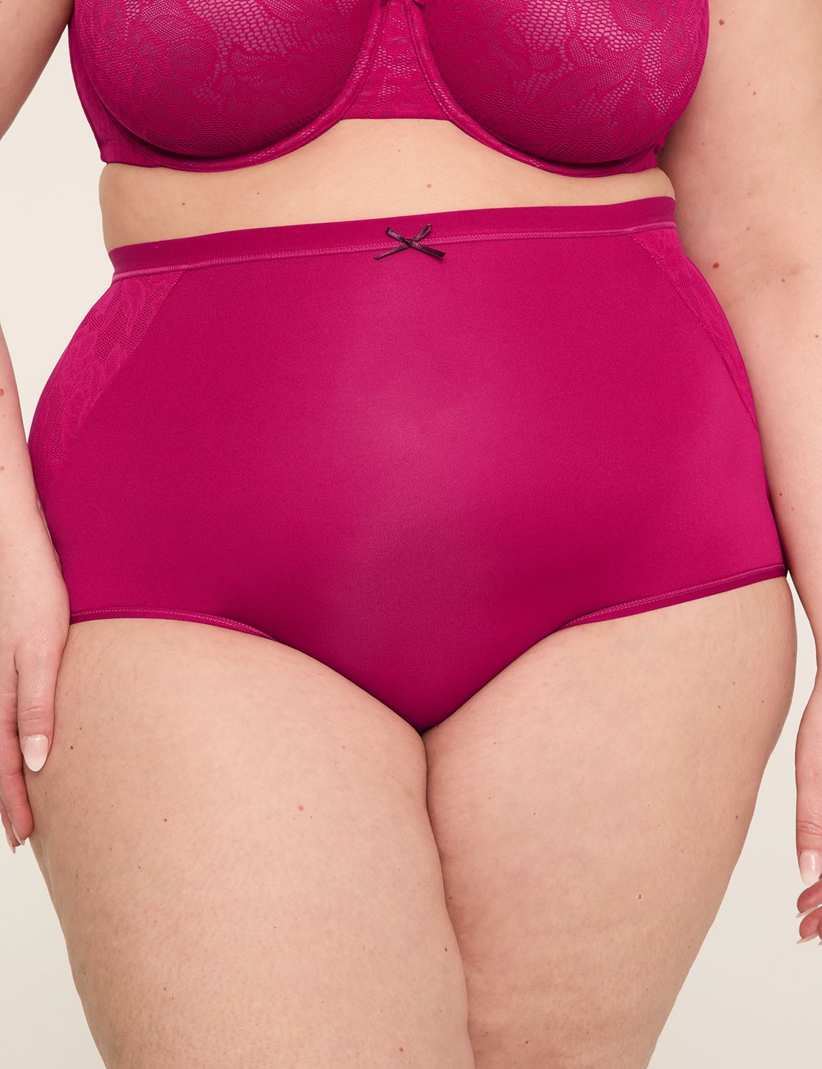 No Show Lined Bliss Lace High Waist Product Image 1