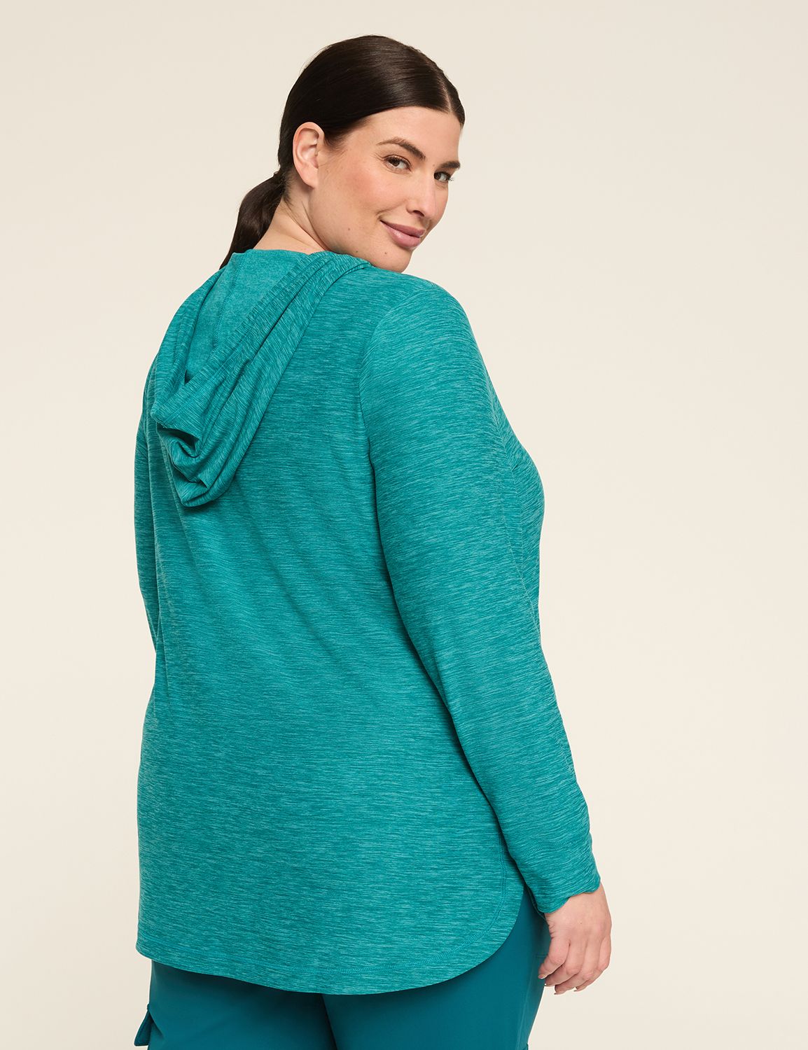 LIVI Soft Marl Long-Sleeve Hoodie